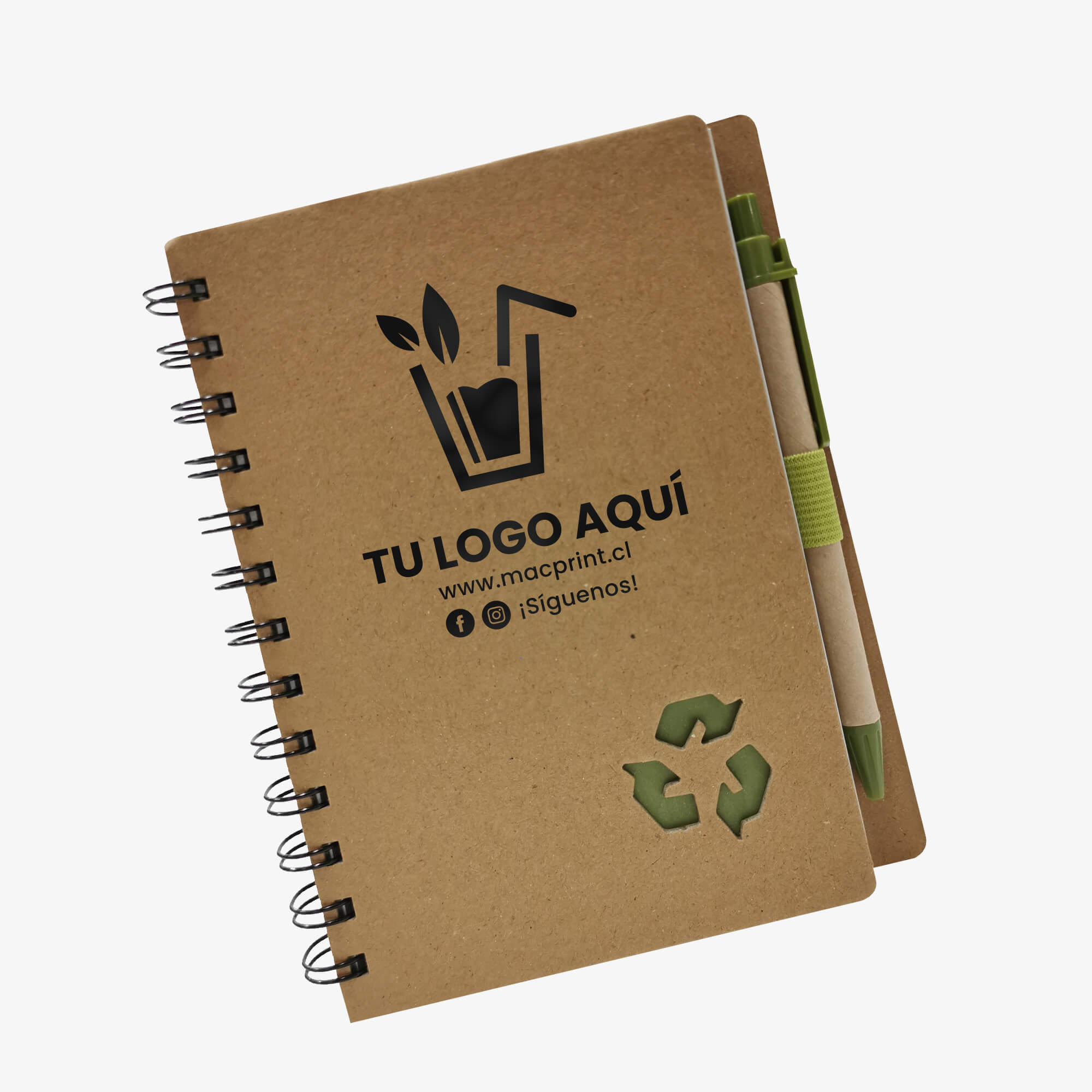 cuaderno ecologico tapa dura