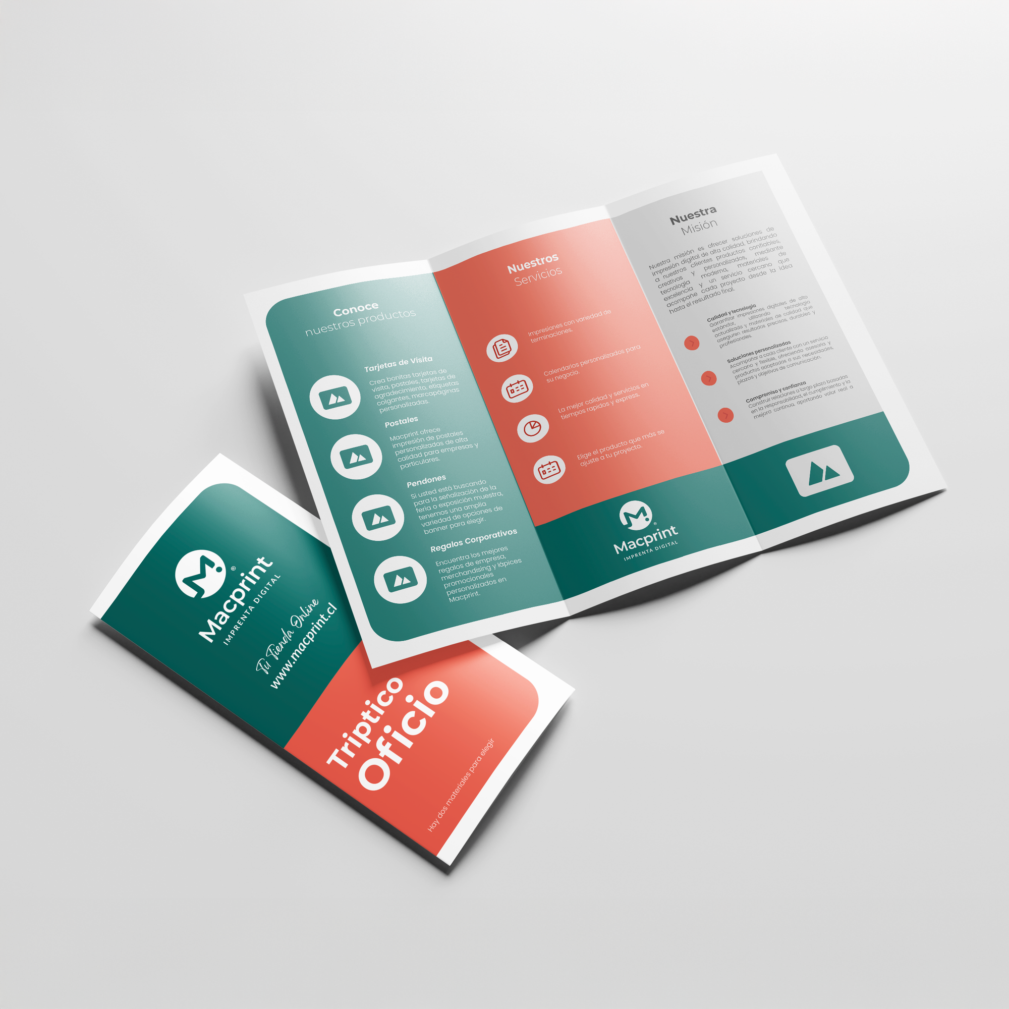 Triptico oficio