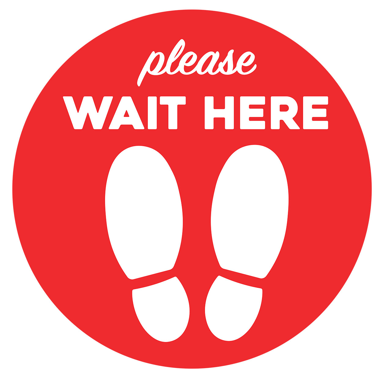 Vinyl Floor Graphics Circular