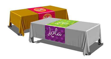 Full Color Sublimated Polyester Table Runners