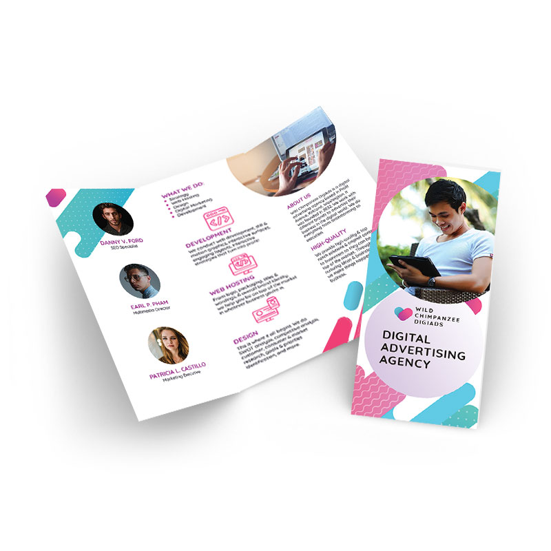 8.5x11 Brochures With Aqueous Coating