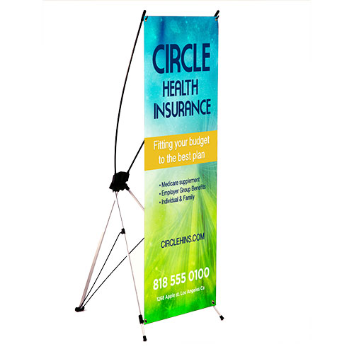 Economy Collapsible Banner Stand