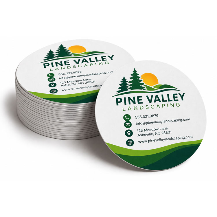 Circle Card Printing