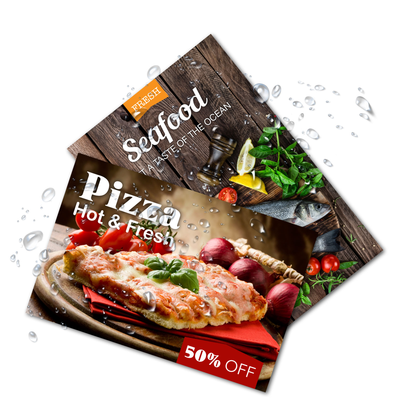 Endurace Waterproof Postcards