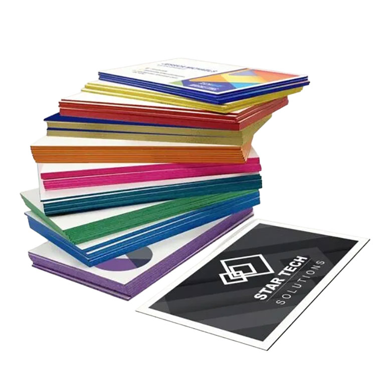 Painted Edge Cards