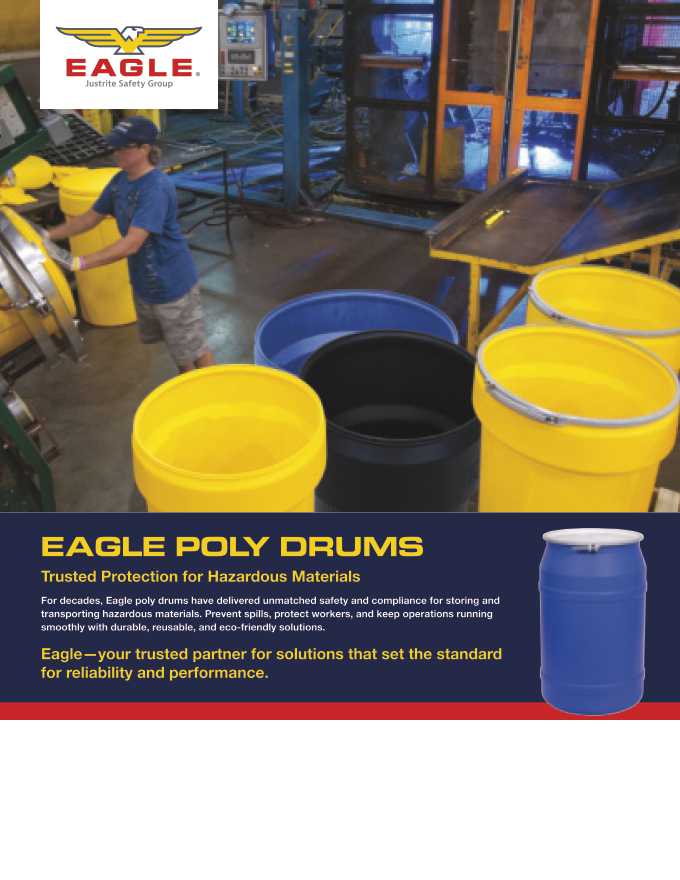 Poly drum product brochure