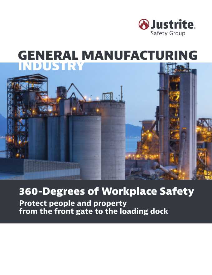 General manufacturing vertical sales brochure