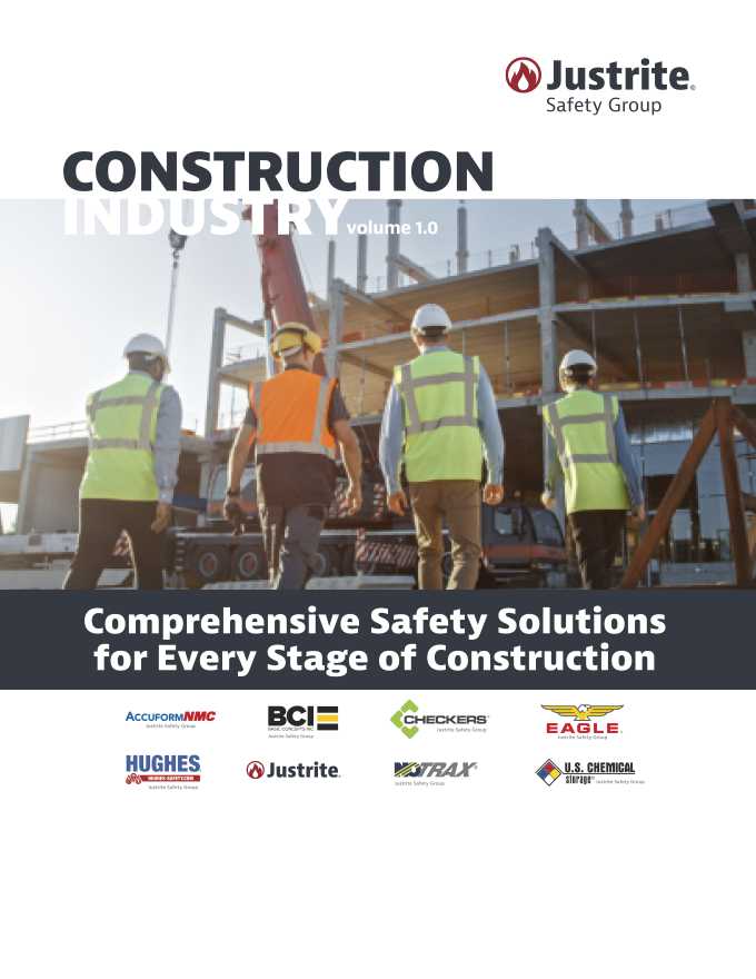 Construction vertical sales brochure