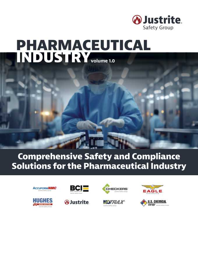 Pharmaceutical safety sales brochure