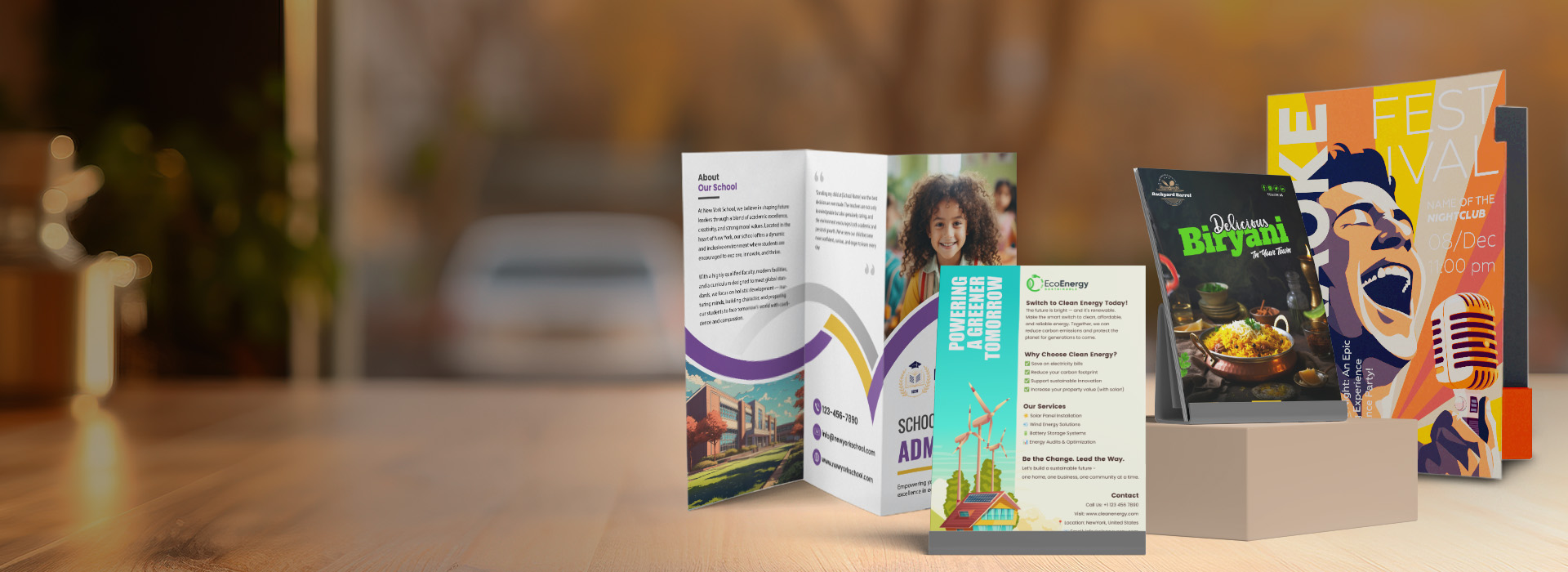 Brochures and Flyers