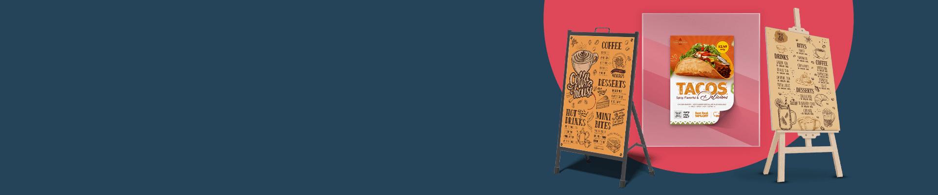 RESTAURANT & CAFE Banner