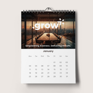 Wall Calendar Single Page