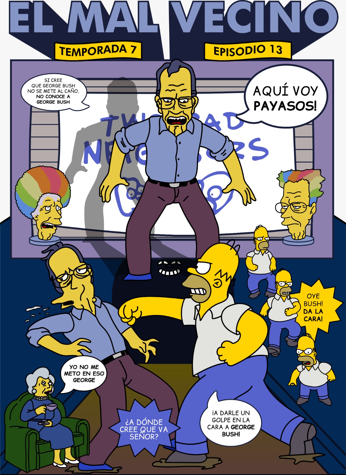 Lámina “El mal vecino”