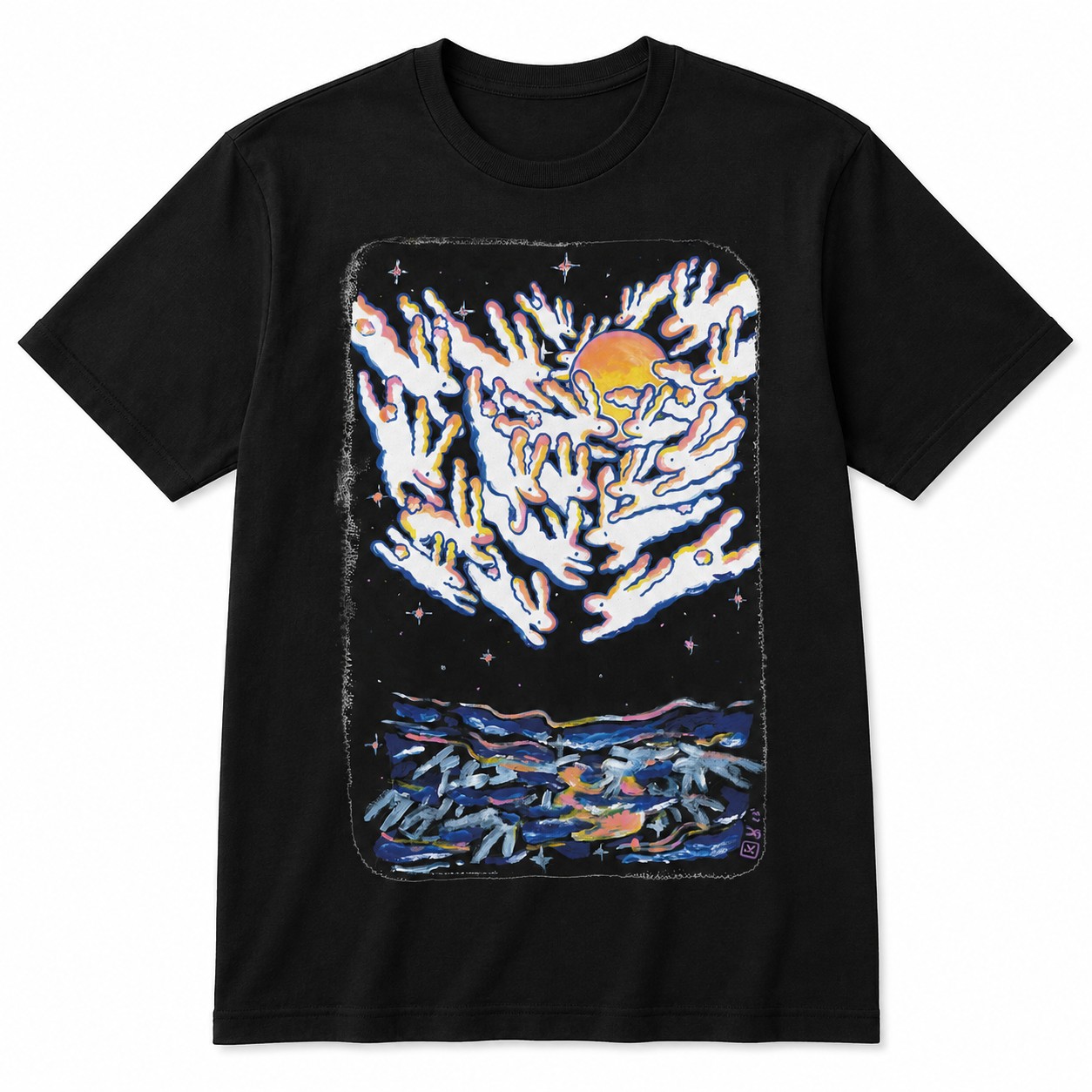 Polera negra “Renacer”