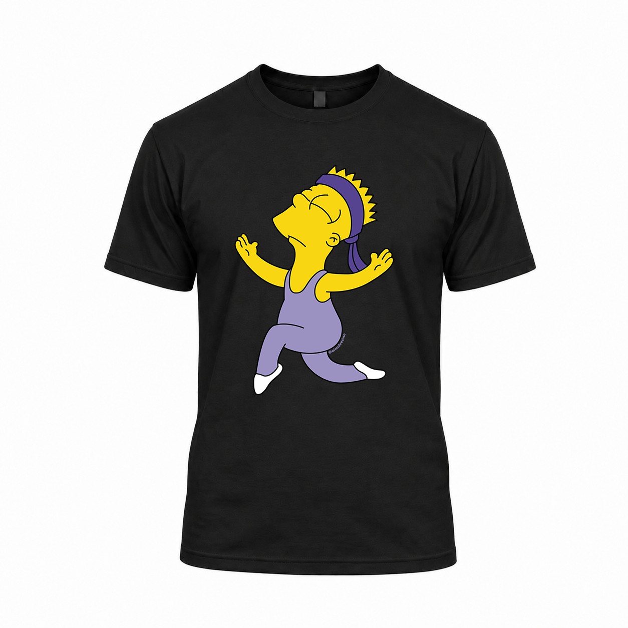 Polera negra “Bart”