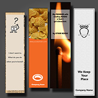 Bookmark One Side (Custome Shape)