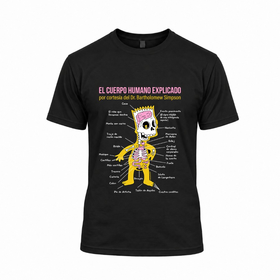 Polera “El cuerpo humano explicado”