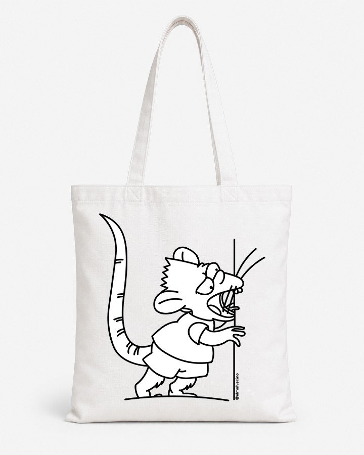 Tote Bag “Niño Rata B/N”