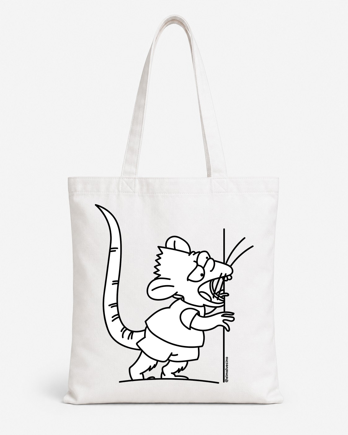 Tote Bag “Niño Rata B/N”