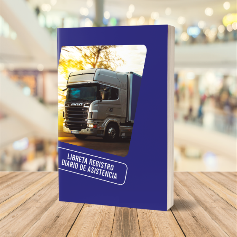 Libreta de Registro Diario de Asistencia de Conductores