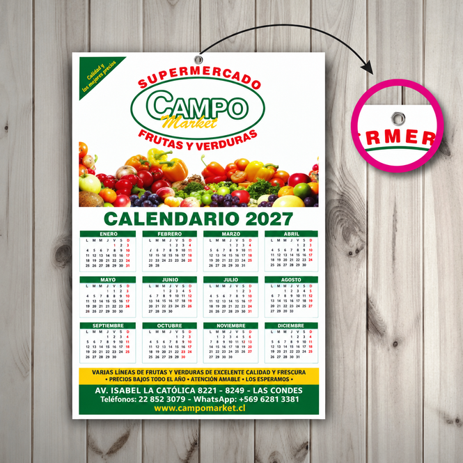Calendarios personalizados