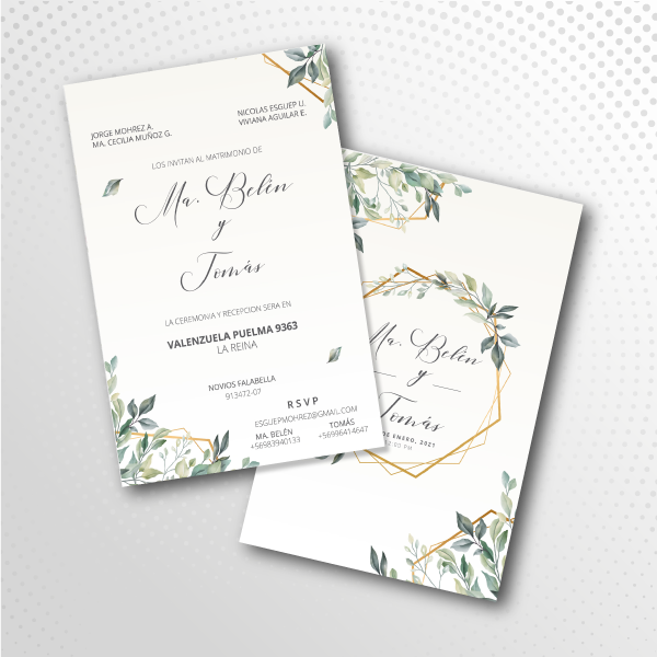Invitaciones personalizadas