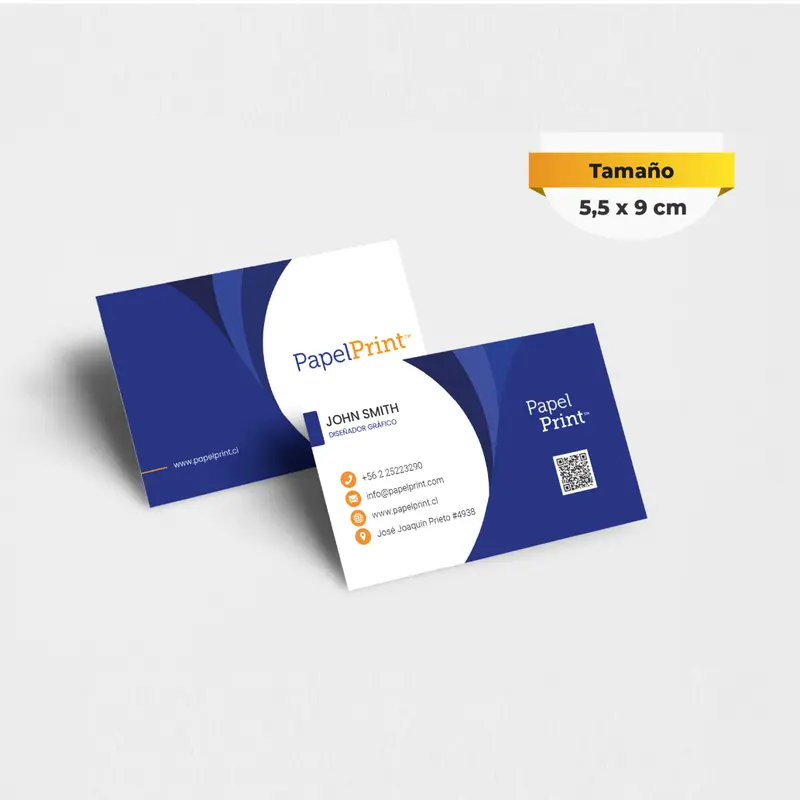 Tarjetas de Presentacion standar (sin laminado)