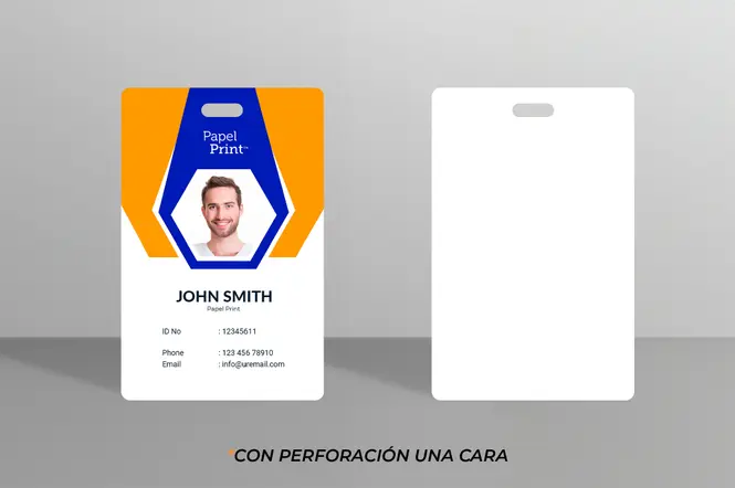 Credenciales en PVC 1