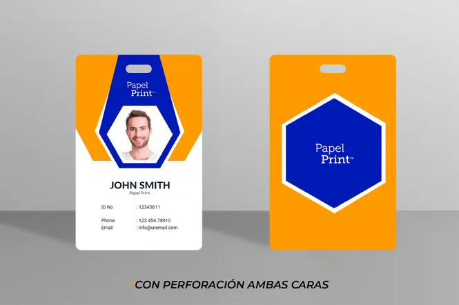 Credenciales en PVC 2