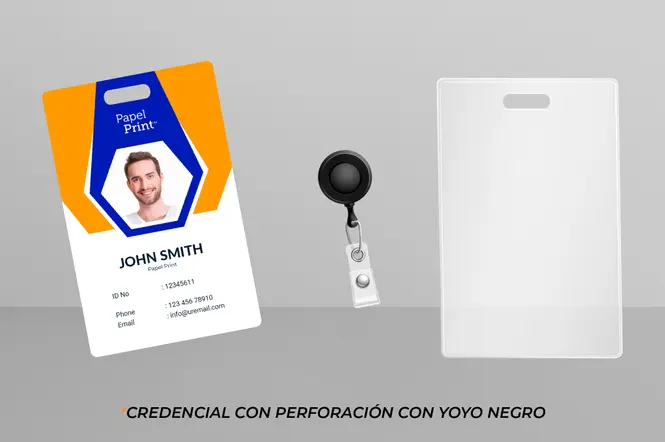 Credenciales en PVC + Lanyards +Porta Credencial 2