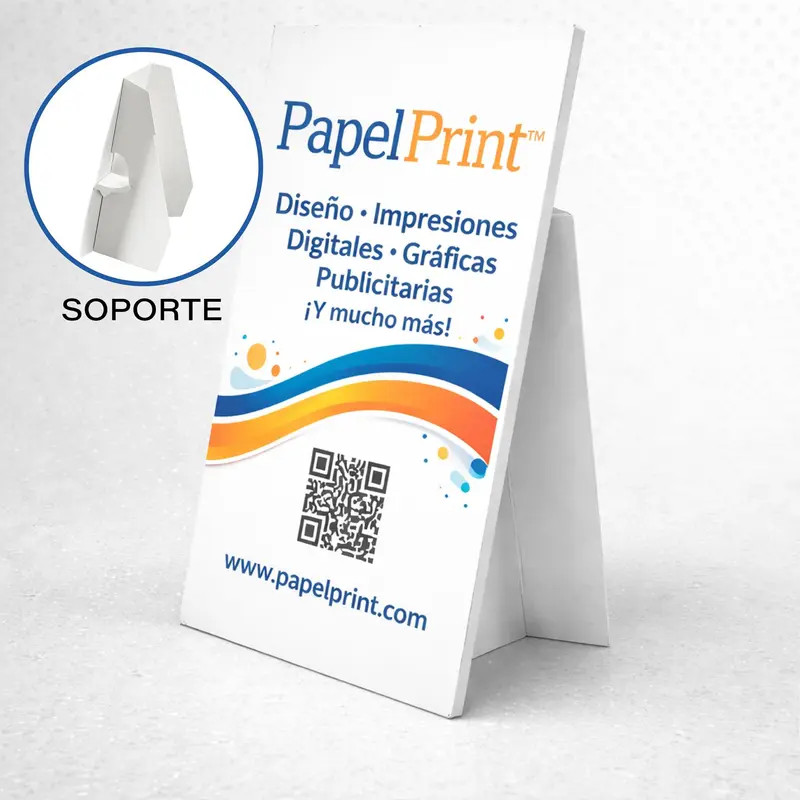 Parantes en Trovicel con Soporte Cartón 1