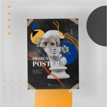 afiche pegado