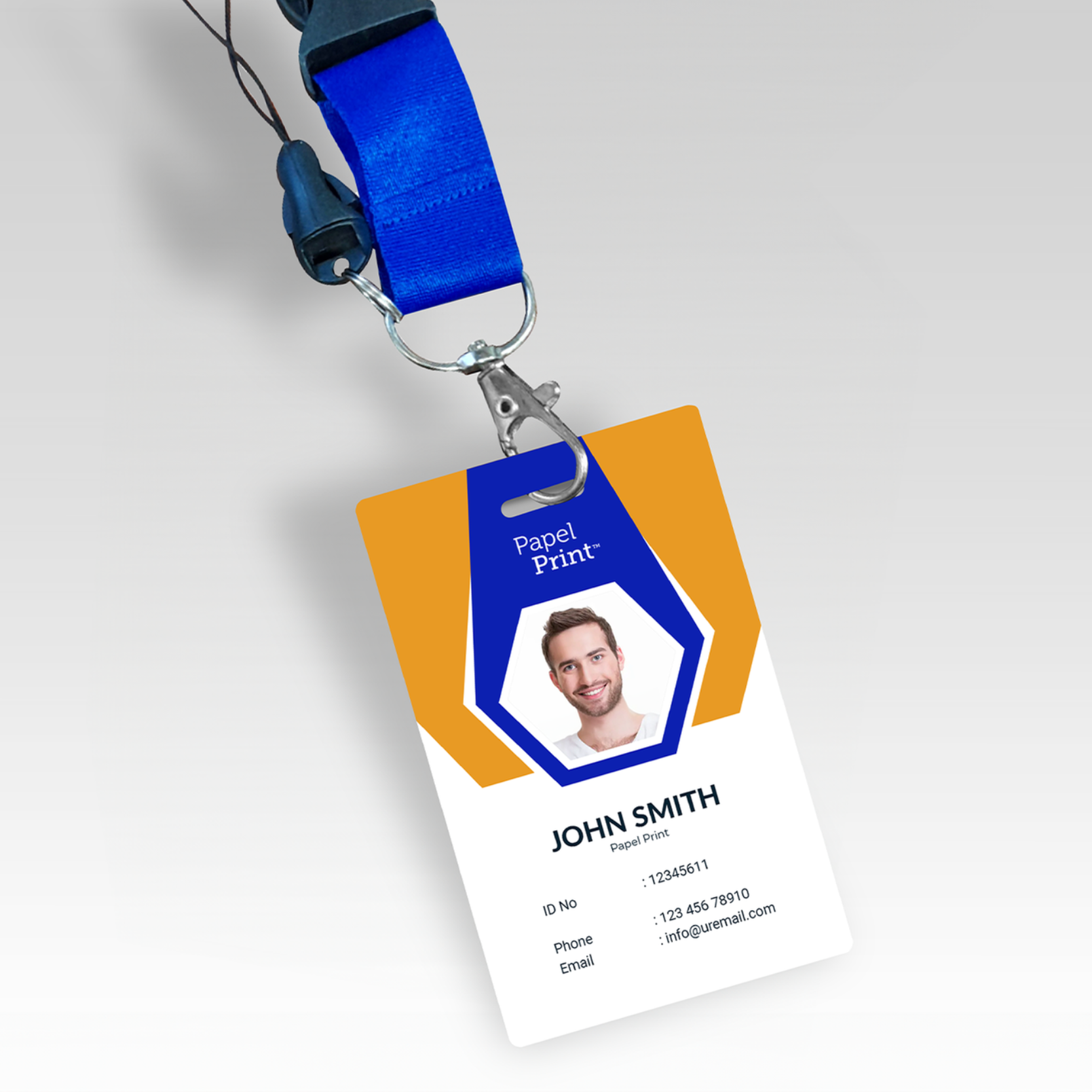 Credenciales en PVC + Lanyards