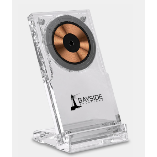 Gemini Qi 3.0 - 15w Acrylic Wireless Charger: $38.00