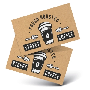 Brown Kraft Business Cards