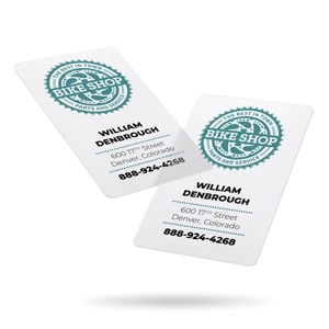 Clear Plastic Business Cards