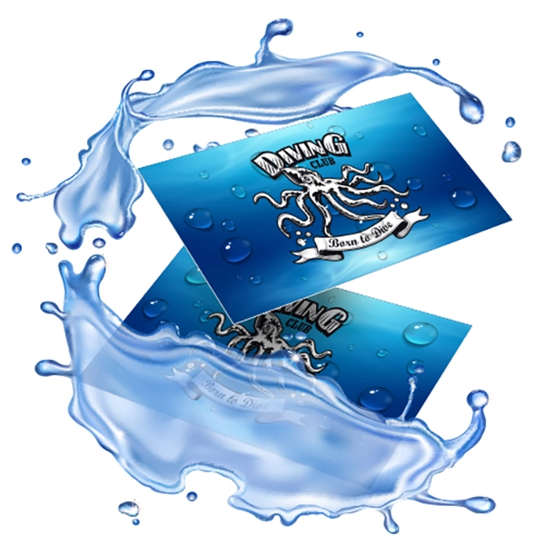 Waterproof Business Cards