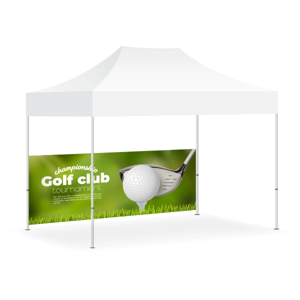 Express Canopy Half Wall