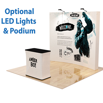 Pop Up Display Curve