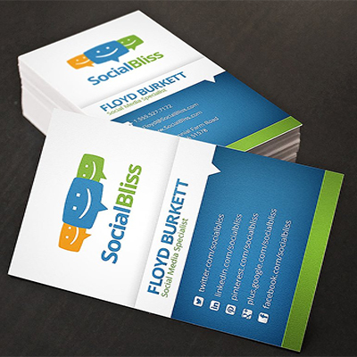 Silk Laminate Business Cards