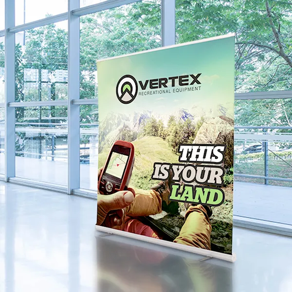 6 ft Wide Retractable Banner