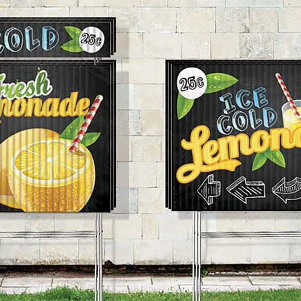 Yard Signs / Coroplast