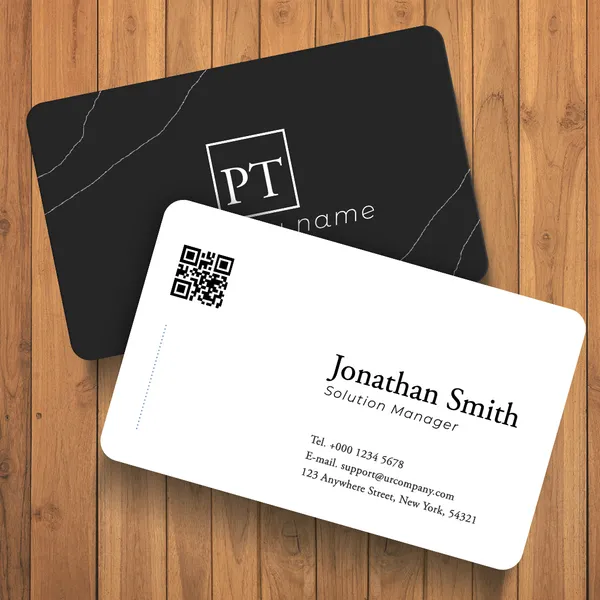 Rounded Corner Business Cards
