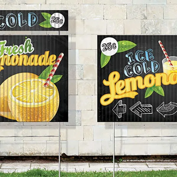 Yard Signs / Coroplast