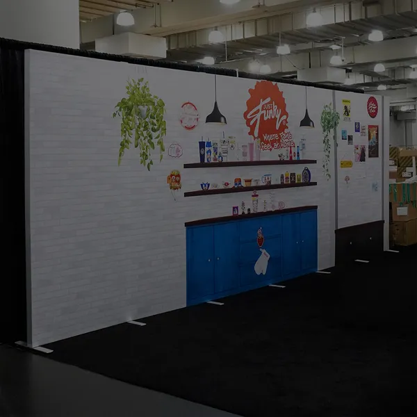 20 ft SEG Fabric Display