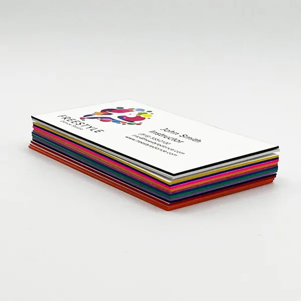 Painted Edge Business Cards