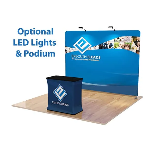 10 ft Straight Tension Fabric Display 6