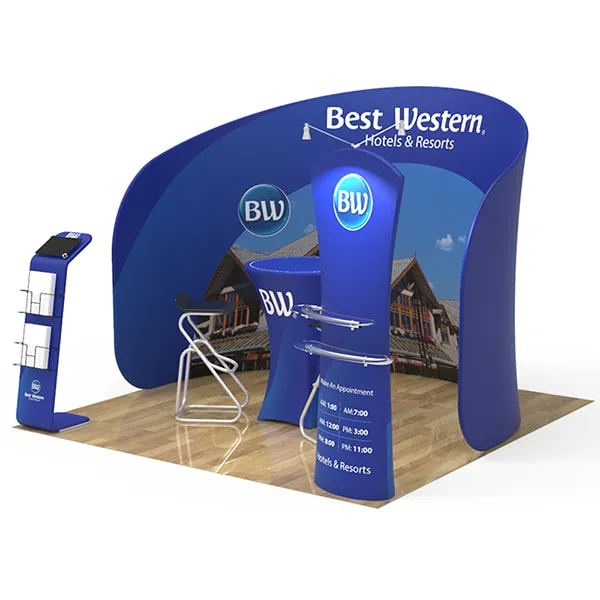 10 ft x 10 ft Custom Booth 09 3