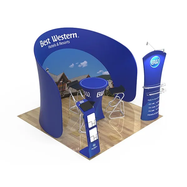 10 ft x 10 ft Custom Booth 09 4