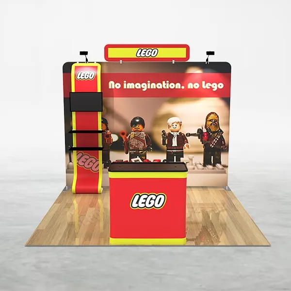 10 ft x 10 ft Custom Booth 17 1